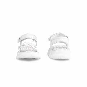 Sandalias de tacón casual para niñas KD5614 en blanco - Product Image 2