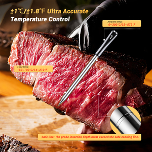 Inkbird Professional INT-14-BW 4-Probe Wireless <strong>Thermometer</strong> WiFi Bluetooth Meat <strong>Thermometer</strong> for Smoker <strong>Oven</strong> Grill - Product Image 4
