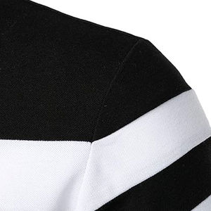 Polo homme personnalisé à manches courtes, respirant, 100% coton, coupe ajustée, confortable, style estival, design classique - Product Image 6