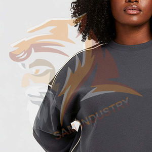 Sweat-shirt pour femme de haute qualité, surdimensionné, épais, décontracté, pour l'automne et l'hiver - Product Image 3