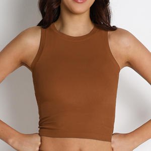 Camiseta Deportiva Transpirable para Mujer, Top Deportivo sin Mangas con Espalda Cruzada, de Secado Rápido, para Gimnasio, Fitness y Yoga - Product Image 2