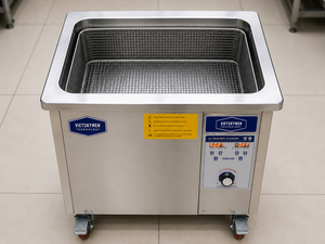 เครื่องทำความสะอาดอัลตราโซนิกอุตสาหกรรม 52.5 ลิตร VietSkymen VS-180ST ถังทำความสะอาดอัลตราโซนิกสแตนเลสแบบหนาพิเศษ พร้อมระบบทำความร้อน 900 วัตต์ - Product Image 2