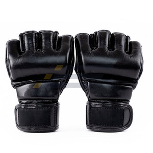 Gants de sparring en cuir véritable pour MMA professionnels, gants de sparring lourds pour MMA, équipement de boxe, gants d'entraînement personnalisés - Product Image 2