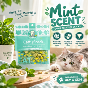 Nourriture pour chats OEM à la catnip naturelle |   Croquettes Premium pour les Marques Internationales d'Articles pour Animaux de Compagnie - Product Image 3