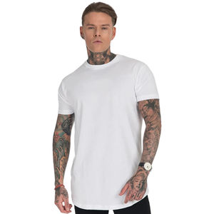 เสื้อยืดบลังค์แวร์ผู้ชาย คอกลม แขนสั้น ผ้าฟลีซ ทรงปกติ พรีเมียม ผ้าไหม/ผ้าฝ้าย 280 กรัม ป้องกันแบคทีเรีย แห้งเร็ว - Product Image 4