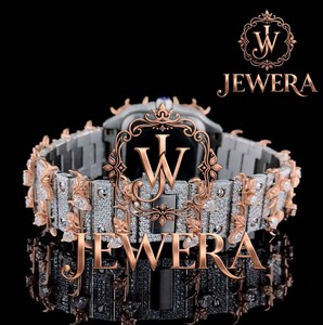 Unisex Moissanite Diamond <b>Watch</b> High Shine Stones <b>for</b> Everyday Luxury and Special Events Available <b>for</b> Affordable Price - Product Image 4