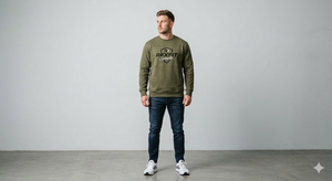 Sweat-shirts pour hommes 100 % coton, personnalisables avec logo, coupe oversize, prix de gros, épais, unis, pour l'hiver, décontractés, en gros - Product Image 4