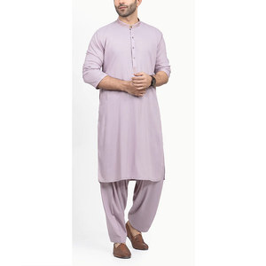 Shalwar Kameez pour hommes, vêtements ethniques classiques, tissu confortable, coupe traditionnelle, tenue islamique pour mariages et événements - Product Image 1