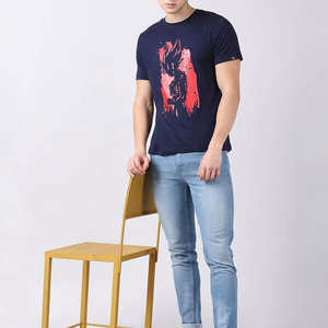 Camisetas Extra Grandes de Alta Calidad con Estampado Gráfico Personalizado |   Moda Urbana para Hombre 100% Algodón - Product Image 4