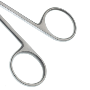 Tijeras de Tenotomía Stevens de 4.5 Pulgadas, Curvas, con Punta Roma, de Acero Inoxidable Quirúrgico, Instrumento Microquirúrgico para Disección Fina y Delicada - Product Image 6