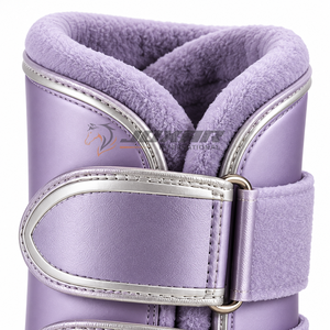 Botas de equitación premium que ofrecen una cobertura confiable para las patas, comodidad transpirable y un cierre seguro para caballos activos. - Product Image 6