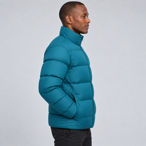 <b>Top</b> Trending Lightweight Puffer Jacket <b>High</b> Quality 100% <b>High</b> Canvas Stand Collar New Design for Winter Wear <b>Leather</b> Jacket - Product Image 5