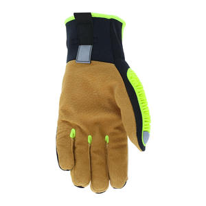 Gants de mécanicien Impact Sasquatch en cuir, protection contre les coupures, l'abrasion, les déchirures, résistants aux chocs, antidérapants, antistatiques, durables - Product Image 3