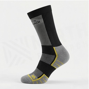 Chaussettes de sport North Approach Crew à motif géométrique, respirantes, pour la course à pied, pour adultes, saison estivale - Product Image 3