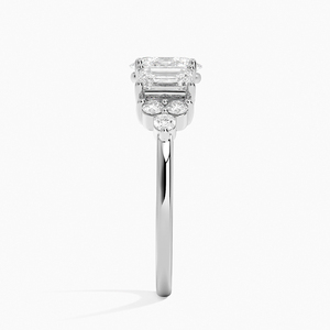 BOJ <b>Ring</b> 0124 Oval Cut 925 <b>Silver</b> Cluster Prong Setting <b>Solitaire</b> Diamond <b>Ring</b> 2ct D Color VVS1 Moissanite GRA Certified - Product Image 3