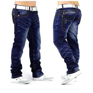 Jeans Rectos Casuales de Moda para Hombre, Otoño Invierno Verano, Lavado Claro, Super Skinny, Nueva Llegada - Product Image 1