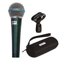 Microphone dynamique professionnel 5 cœurs pour le karaoké, micro filaire XLR pour scène et studio
