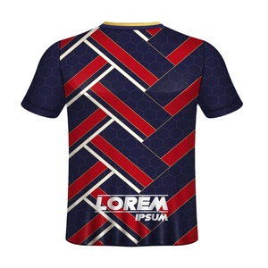 Uniforme de Fútbol Personalizado con Cuello Redondo, Transpirable, de Secado Rápido, Ligero, de Poliéster Blanco, para Adultos, Unisex, al por Mayor - Product Image 3