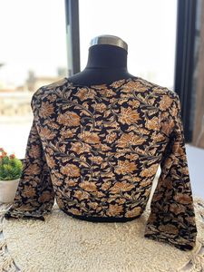 เสื้อผ้าฝ้ายยืดสำเร็จรูปพร้อมแขนเสื้อยาว 18 นิ้ว มี 12 ลายให้เลือก ราคาขายส่ง เสื้อส่าหรีอินเดียสำหรับผู้หญิง - Product Image 5