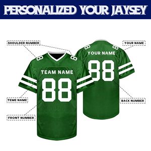 Wholesale Supplier American Football Jersey Polyester <b>Mesh</b> Dazzle <b>Screen</b> Printing OEM Custom Logo V Neck Durable Gear - Product Image 6