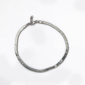 Silver Herringbone Chain <b>Bracelet</b> for Women Everyday Wholesale Online Handmade Wholesale Bloomian Jewelry Engagement Bulk Her - Product Image 1
