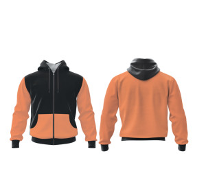 Fabricant de sweats à capuche en polyester/coton tricoté, décontractés, d'hiver, avec fermeture éclair, marque privée OEM, couleur et taille personnalisées disponibles, XXS - Product Image 4