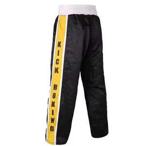 Pantalon de Muay Thai pour l'entraînement au kick-boxing, respirant, confortable, en polyester, OEM disponible, haute qualité, logo personnalisé, pour MMA - Product Image 6