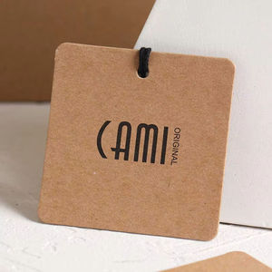 Boxit.pk Eco Friendly Seed <b>Paper</b> Hang Tags <b>Plantable</b> Clothing Tags with Seeds Custom Logo Garment Labels - Product Image 6