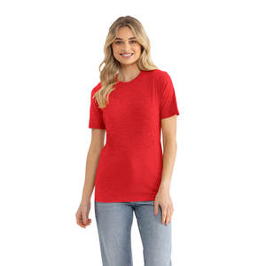 Camiseta de Cuello Redondo Unisex de Alta Calidad Next Level, Camiseta de Manga Corta Premium para Mujer - Product Image 1