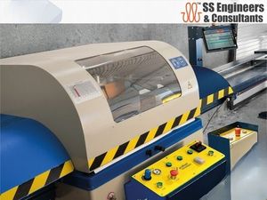 SS ENGINEERS CONSULTANTS Fully Automatic Aluminium Mitre <b>Saw</b> A550 PLC Gear Motor Engine | 440V 30KW Optimiser <b>Saw</b> System - Product Image 3