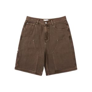 Nuevo Conjunto de Pantalones Cortos Bávaros de Lona con Estampado Digital Casual Sólido 2024 para Hombre, de Secado Rápido y Transpirable - Product Image 2