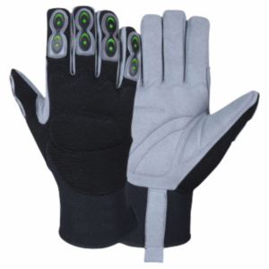 Gants de travail Amara en cuir synthétique renforcé haute résistance, protection anti-coupure pour la construction, la mécanique et l'hiver - Product Image 5