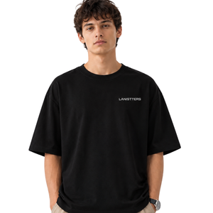 T-shirt graphique oversize pour homme, col rond, manches courtes, imprimé au dos, coupe ample, streetwear décontracté, vente en gros, vêtements de mode personnalisés, haut - Product Image 1