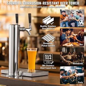 Dispenser per Birra alla Spina in Acciaio Inox da 3L per Kit Kegerator da Festa - Product Image 5