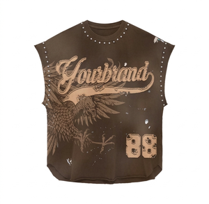 ชุดเสื้อกล้าม Glory Custom พร้อมลายพิมพ์กราฟิก ผ้าเนื้อนุ่ม ชุดลำลอง กางเกงขาสั้นเข้าชุด สไตล์เก๋ๆ สำหรับฤดูร้อน คุณภาพพรีเมียม สวมใส่ได้ทุกวัน - Product Image 6