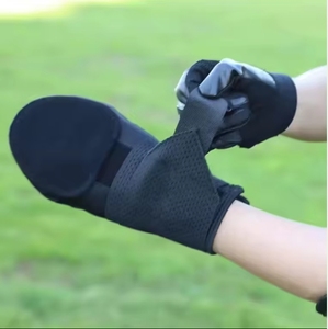 Power Slide Baseball Protective Sliding Mittc With Finger Shield Adjustable Wrist Wrap Trendy Look And Smooth Comfort Fit Mitts - Product Image 6