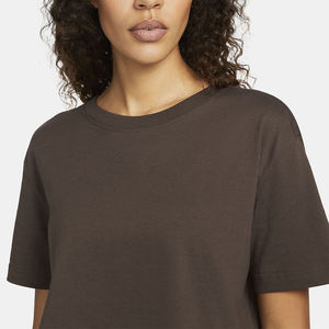 Camiseta Corta de Verano para Mujer, Diseño Sólido Personalizable, Última Moda, Mangas Cortas - Product Image 5