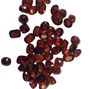 Granate Hessonita con Corte Facetado – Gema Natural Gomed, Piedra Suelta Marrón Rojizo, Precio al por Mayor para Fabricación de Joyas, Piedras Gomed - Product Image 1