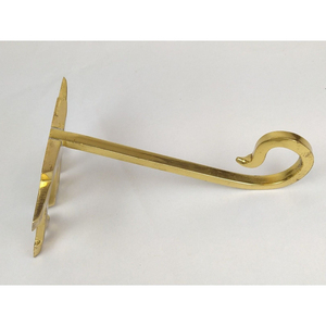 Durable Handmade Joy Named Christmas <b>Stocking</b> <b>Holder</b> Factory Hot Sale Luxury Gold Metal Mantel Hook Best Quality Minimalist - Product Image 3