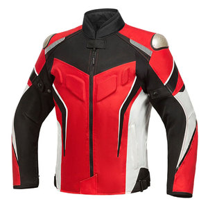 ชุดมอเตอร์ไซค์สำหรับแข่งแบบกันน้ำ ดีไซน์ OEM ผลิตจากผ้าคอร์ดูร่า ประกอบด้วยเสื้อแจ็คเก็ตและกางเกง - Product Image 5