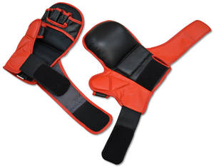 Gants de boxe MMA avec support de poignet, gants confortables et protecteurs pour le kickboxing, les arts martiaux, la boxe - Product Image 5