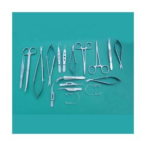 LHVCSS Hot Sell Medical Ophthalmic Cataract Surgery Instruments 21 Pieces Steel Manual High Quality <b>Blush</b> Surgical Set 1 Year - Product Image 1