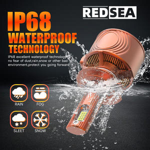 Redsea R35 Car <strong>Led</strong> Headlight 200W 20000lm H13 H3 H4 H11 9005 H7 <strong>Led</strong> Headlamp 6500K 12V Csp4070 15 Cores Car Headlight Bulb - Product Image 4