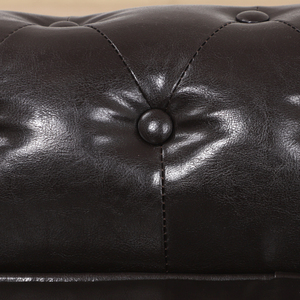 Wooden Rectangle Dog <b>Bed</b> Luxury Classic Fashion <b>Sofa</b> Orthopedic Washable Portable with PU Leather and <b>Foam</b> Large Size - Product Image 5