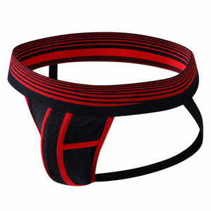 Ropa Interior Masculina Tipo Jockstrap de Malla, Transpirable, Ligera, con Cintura Elástica, Cómoda, con Soporte, para Fiestas, Clubes, Ropa Deportiva - Product Image 5