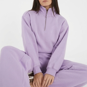 Women Athletic Tracksuit Full Zip Jacket <b>Jogger</b> Pants Lightweight Two Piece Workout Gym <b>Matching</b> Sportswear <b>Set</b> - Product Image 2