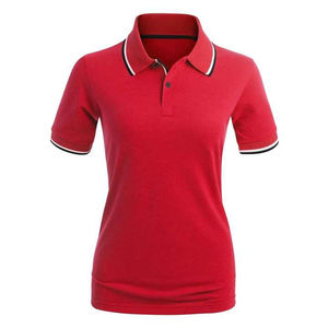 Camisas de Trabajo de Alta Calidad con Cuello Polo de Algodón y Poliéster, Camisa Polo de Golf para Mujer, Ajustada y Elástica - Product Image 6