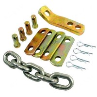 184377M1 Ensemble de chaîne de vérification à 5 maillons compatible avec les tracteurs Massey Ferguson 240, 245, 250, 135, 165, 230, 375, 550 à attelage trois points - Pièces de tracteur
