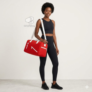 Delta |   Sigma |   Sac de voyage pour femme Theta Sorority, sac de week-end brodé en nylon, pour les voyages, le sport, l'université - Product Image 5