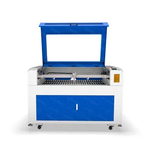 LM-9060 co2 cnc gravure machine de découpe pour bois verre acrylique contreplaqué 80w 100w 130w 150w 900*600mm avec point de point rouge